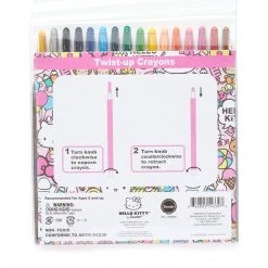 NAKAJIMA CORPORATION Hello Kitty Twist-Up Crayons