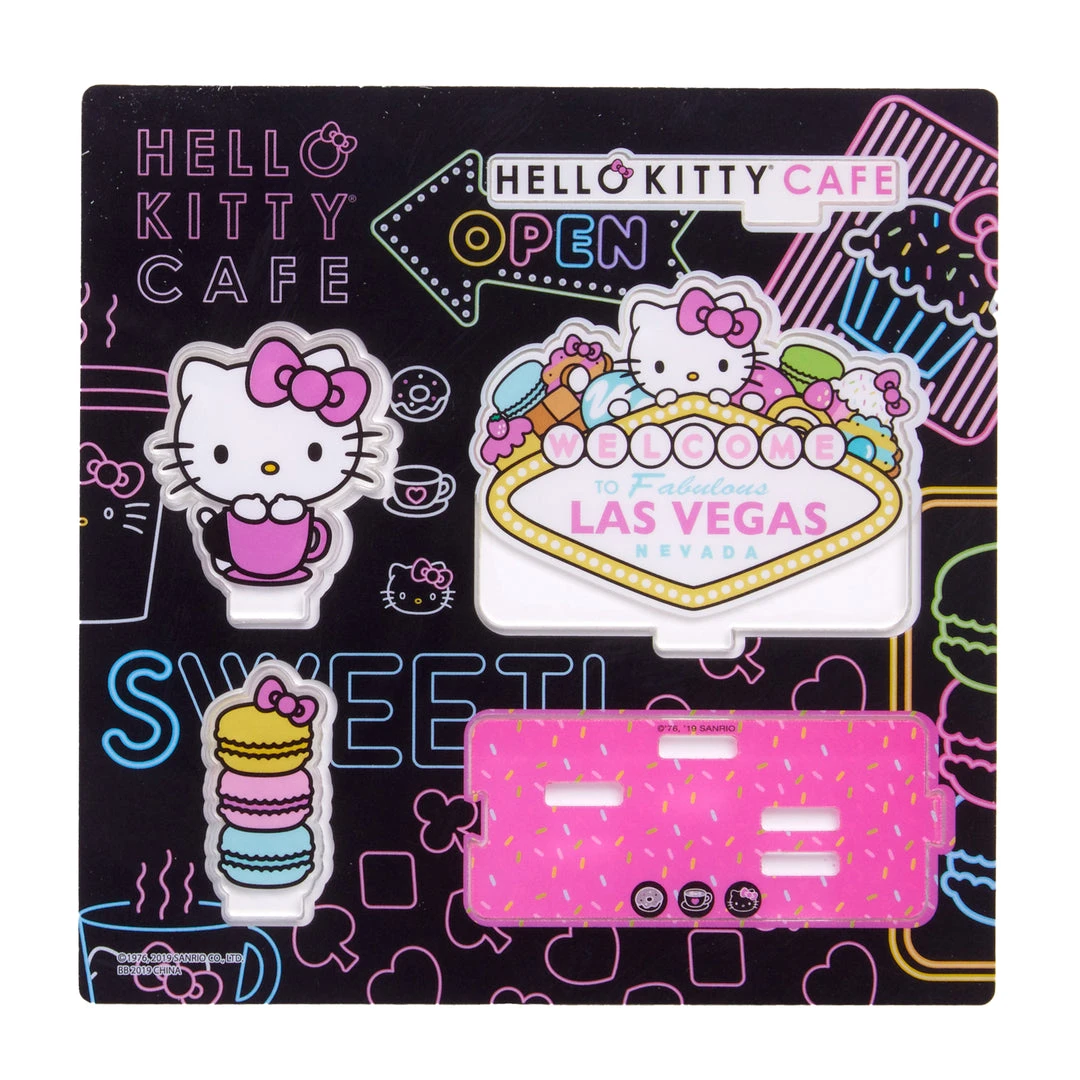 BB TOYS Hello Kitty Cafe Las Vegas Mini 3D Scene 4 BB TOYS Hello Kitty Cafe Las Vegas Mini 3D Scene
