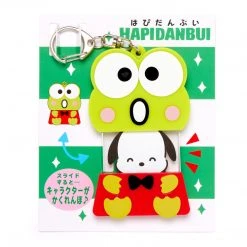 Japan Original Hapidanbui Pochacco Keychain (Keroppi's Birthday Series) Bags+