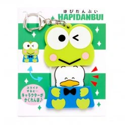 Japan Original Hapidanbui Pekkle Keychain (Keroppi's Birthday Series)