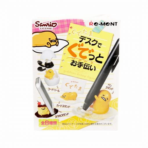 Sanrio Gudetama Office Set Blind Box Collectible Figurine Collectibles