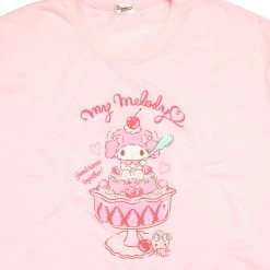 Japan Original Characters My Melody Strawberry Trifle Tee