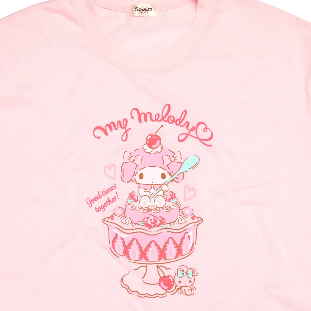 Japan Original Characters My Melody Strawberry Trifle Tee 4 Japan Original Characters My Melody Strawberry Trifle Tee