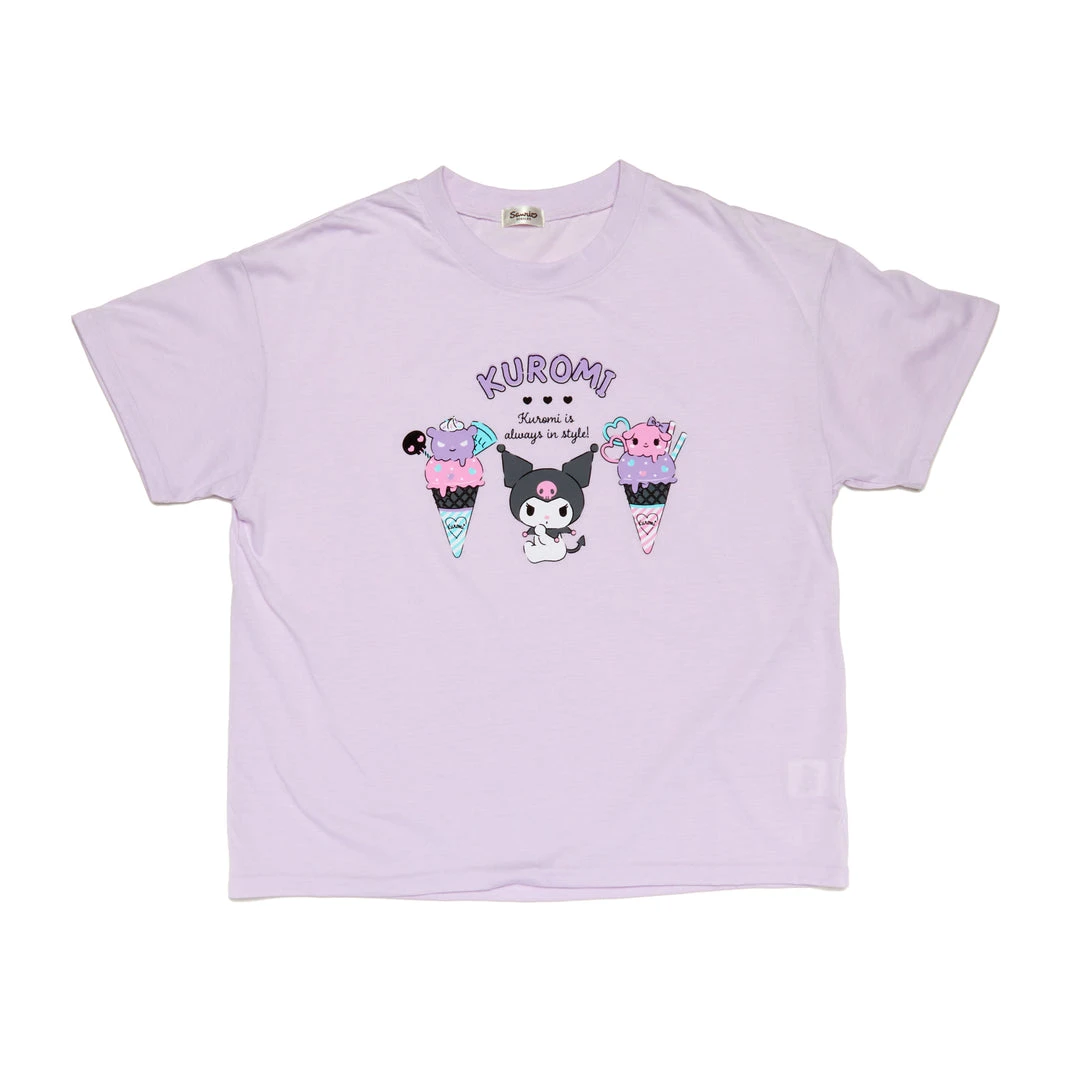 Japan Original Kuromi Ice Cream Tee 3 Japan Original Kuromi Ice Cream Tee