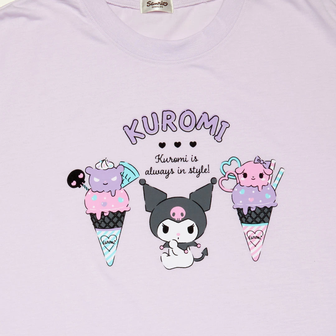 Japan Original Kuromi Ice Cream Tee 4 Japan Original Kuromi Ice Cream Tee