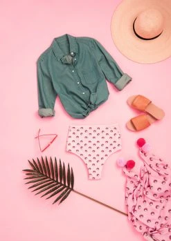 Lolli Swim X Hello Kitty Sweet Cake Bottom: Pink