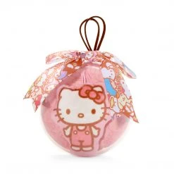 Global Original New Hello Kitty Globe Ornament With Removable Plush