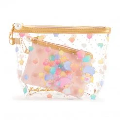 Global Original LittleTwinStars Zipper Pouch Set (Carnival Balloons) Characters