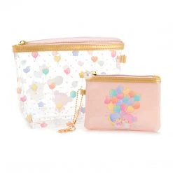 Global Original LittleTwinStars Zipper Pouch Set (Carnival Balloons) Characters