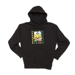 Printful Characters Keroppi Watashi Wa Unisex Hoodie