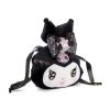 Japan Original New Kuromi Black Bow Drawstring Bag (Romiare Series)