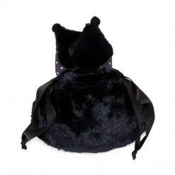 Japan Original New Kuromi Black Bow Drawstring Bag (Romiare Series)