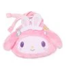Japan Original My Melody Plush Drawstring Bag