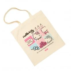 Japan Original Hello Kitty Multi-Panel Tote