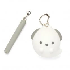 Japan Original Pochacco Glowing Ghost Keychain Bags+