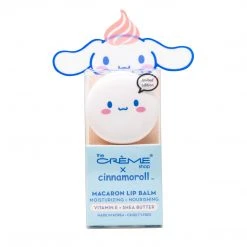 Characters Cinnamoroll X The Crème Shop Macaron Lip Balm (Peach Mousse)