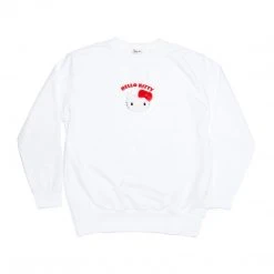 Japan Original Characters Hello Kitty Applique Sweatshirt