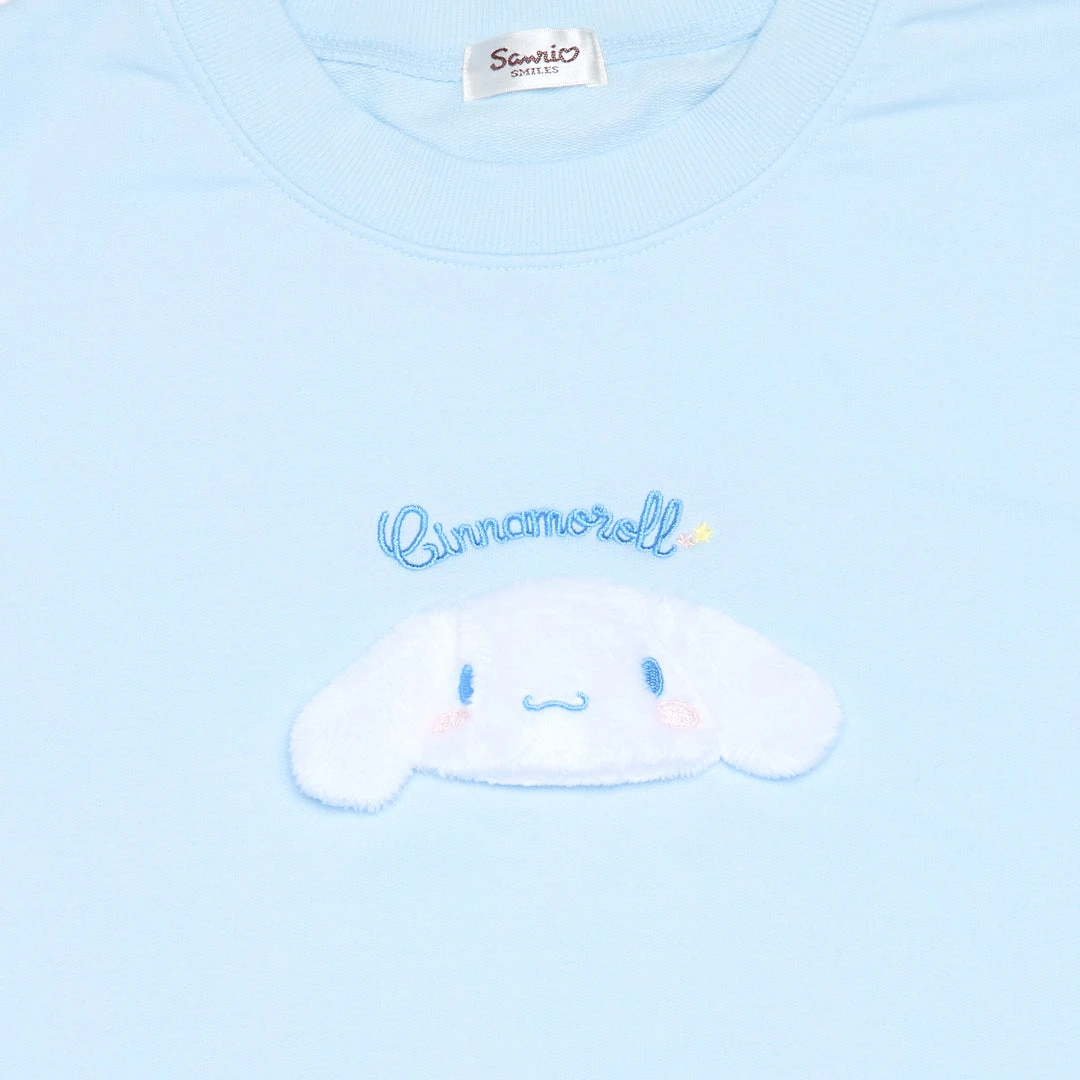 Japan Original Cinnamoroll Applique Sweatshirt Characters 4 Japan Original Cinnamoroll Applique Sweatshirt Characters