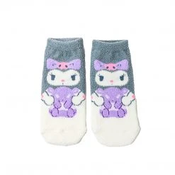 Sanrio Kuromi Cozy Face Socks Bags+