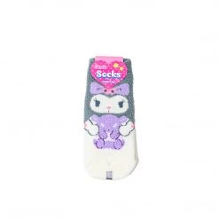 Sanrio Kuromi Cozy Face Socks Bags+