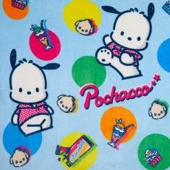 Global Original New Pochacco Fleece Blanket (Snack Time Series)