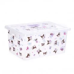 Japan Original Home Kuromi Storage Bin (L)