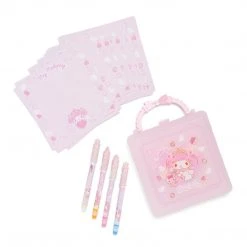 Sanrio New My Melody Memo Sheets & Markers Set