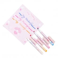 Sanrio New My Melody Memo Sheets & Markers Set