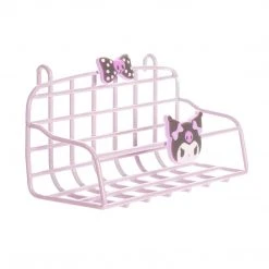 Japan Original Kuromi OSHI Grid System Wire Tray Home