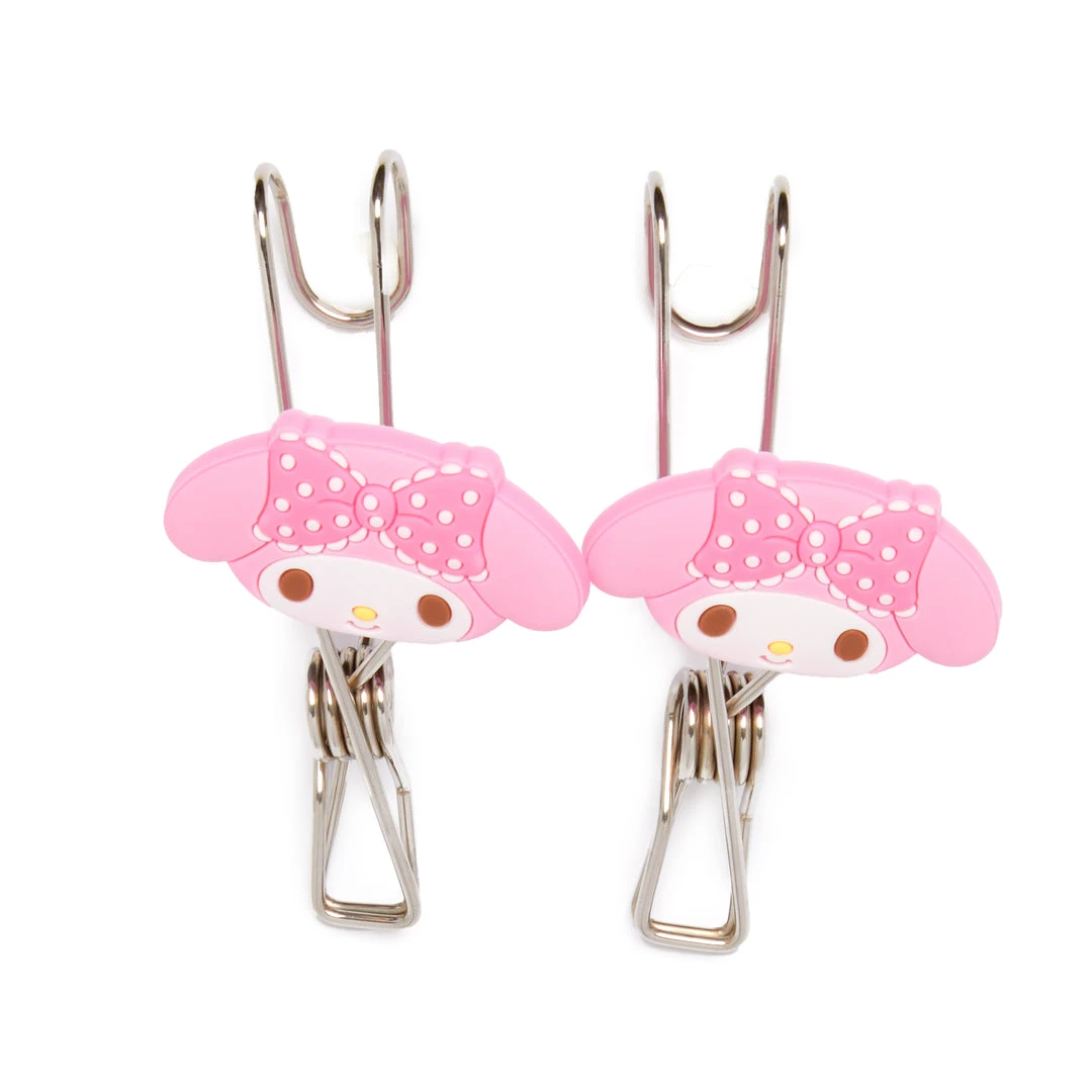 Japan Original My Melody OSHI Grid System Clips (Set Of 2) Characters 5 Japan Original My Melody OSHI Grid System Clips (Set Of 2) Characters