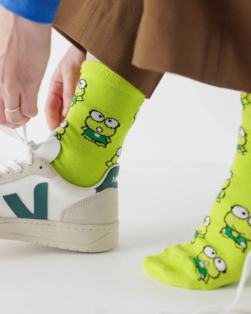 Baggu Corporation Keroppi X Baggu Crew Sock 5 Baggu Corporation Keroppi X Baggu Crew Sock