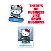 The Hundreds Is Huge Hello Kitty X The Hundreds Sticker Set