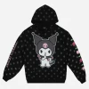 BIOWORLD Characters Kuromi X Dumbgood Polka Dot Hoodie