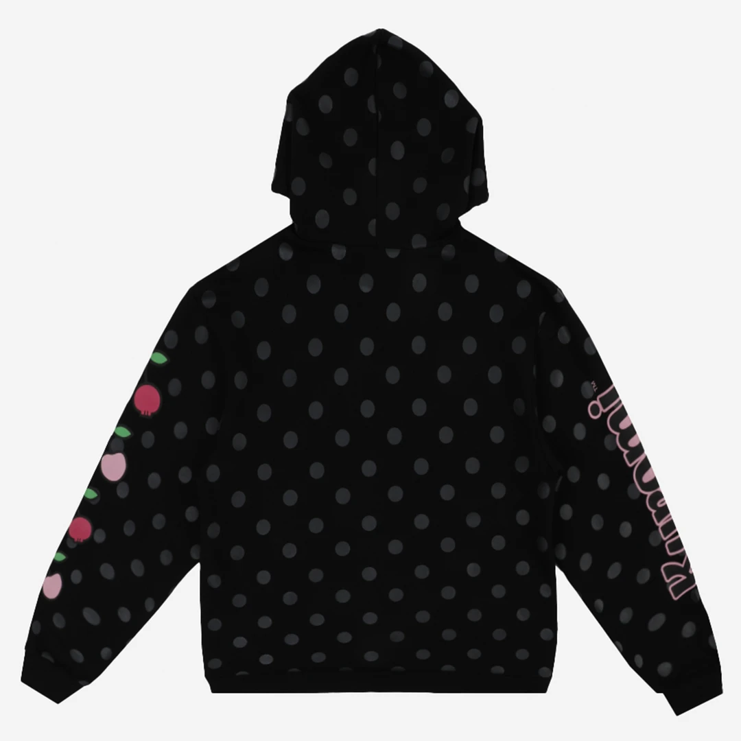 BIOWORLD Characters Kuromi X Dumbgood Polka Dot Hoodie 6 BIOWORLD Characters Kuromi X Dumbgood Polka Dot Hoodie
