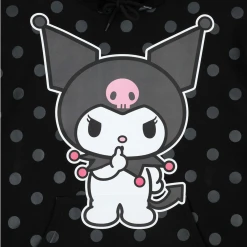 BIOWORLD Characters Kuromi X Dumbgood Polka Dot Hoodie