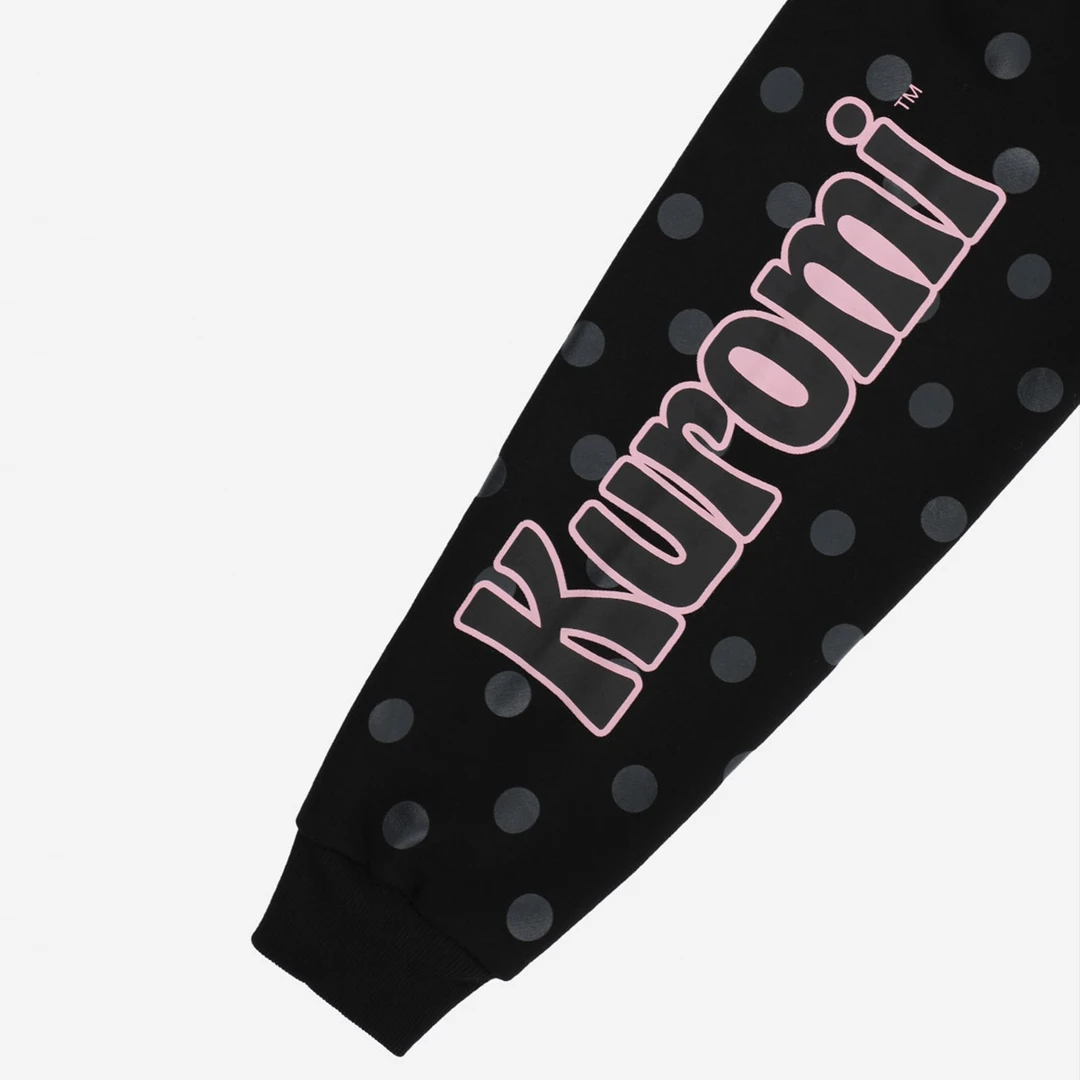 BIOWORLD Characters Kuromi X Dumbgood Polka Dot Hoodie 5 BIOWORLD Characters Kuromi X Dumbgood Polka Dot Hoodie