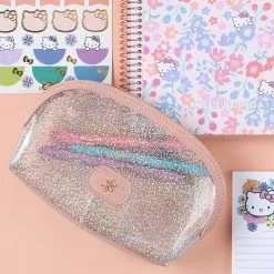 Erin Condren Glitter Pencil Pouch Characters