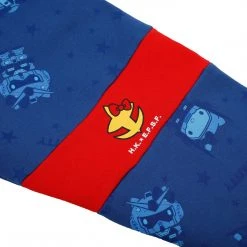 BIOWORLD Hello Kitty X Gundam Colorblock Hoodie