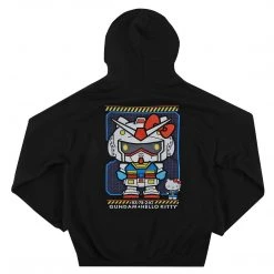 BIOWORLD Hello Kitty X Gundam E.F.S.F. Hoodie