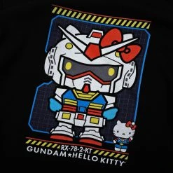 BIOWORLD Hello Kitty X Gundam E.F.S.F. Hoodie