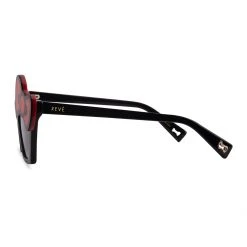 REVE (Black Truffle) Hello Kitty X REVÉ By RENÉ Biu Biu Sunglasses (Bow Red) Characters