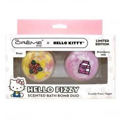 Characters Hello Kitty X The Crème Shop Bath Bomb Duo (Rose & Strawberry Milk)