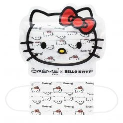 Hello Kitty X The Crème Shop 3-Ply Disposable Face Mask (Classic White, Pack Of 14) Characters
