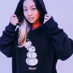 The Hundreds Is Huge Characters Hello Kitty X The Hundreds Snowman Hoodie
