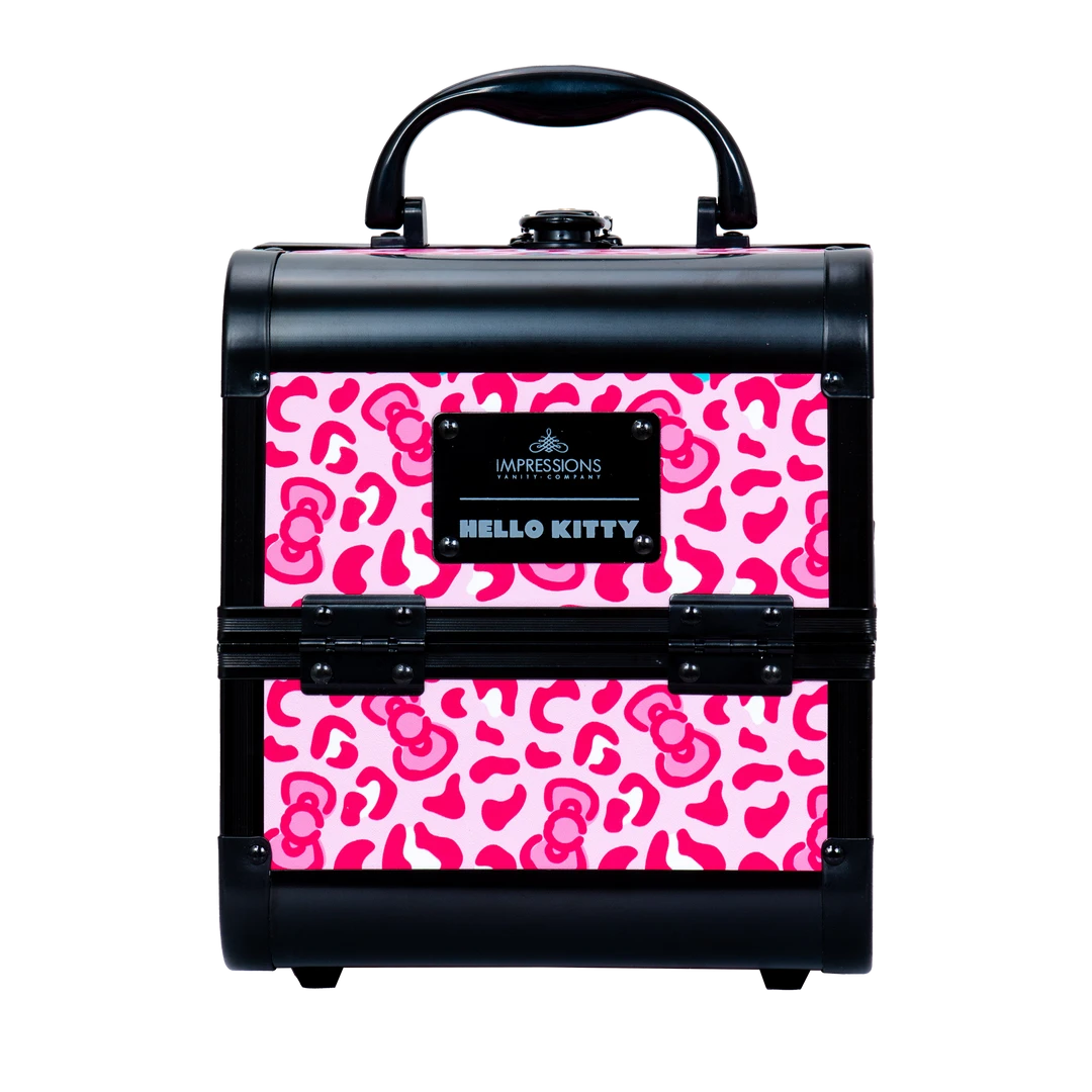 Characters Hello Kitty X Impressions Vanity Slaycube Makeup Case (Pink Animal) 4 Characters Hello Kitty X Impressions Vanity Slaycube Makeup Case (Pink Animal)
