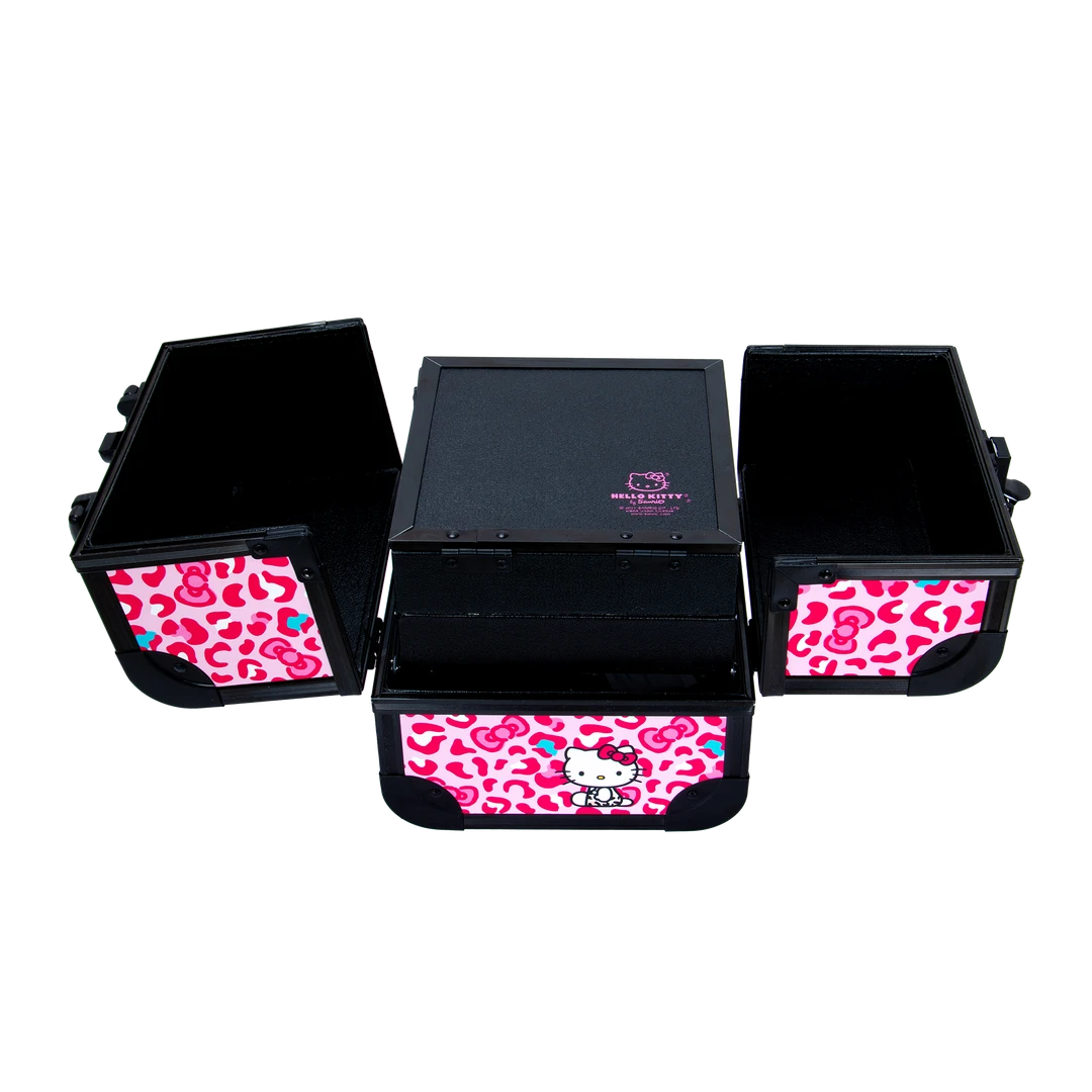 Characters Hello Kitty X Impressions Vanity Slaycube Makeup Case (Pink Animal) 6 Characters Hello Kitty X Impressions Vanity Slaycube Makeup Case (Pink Animal)