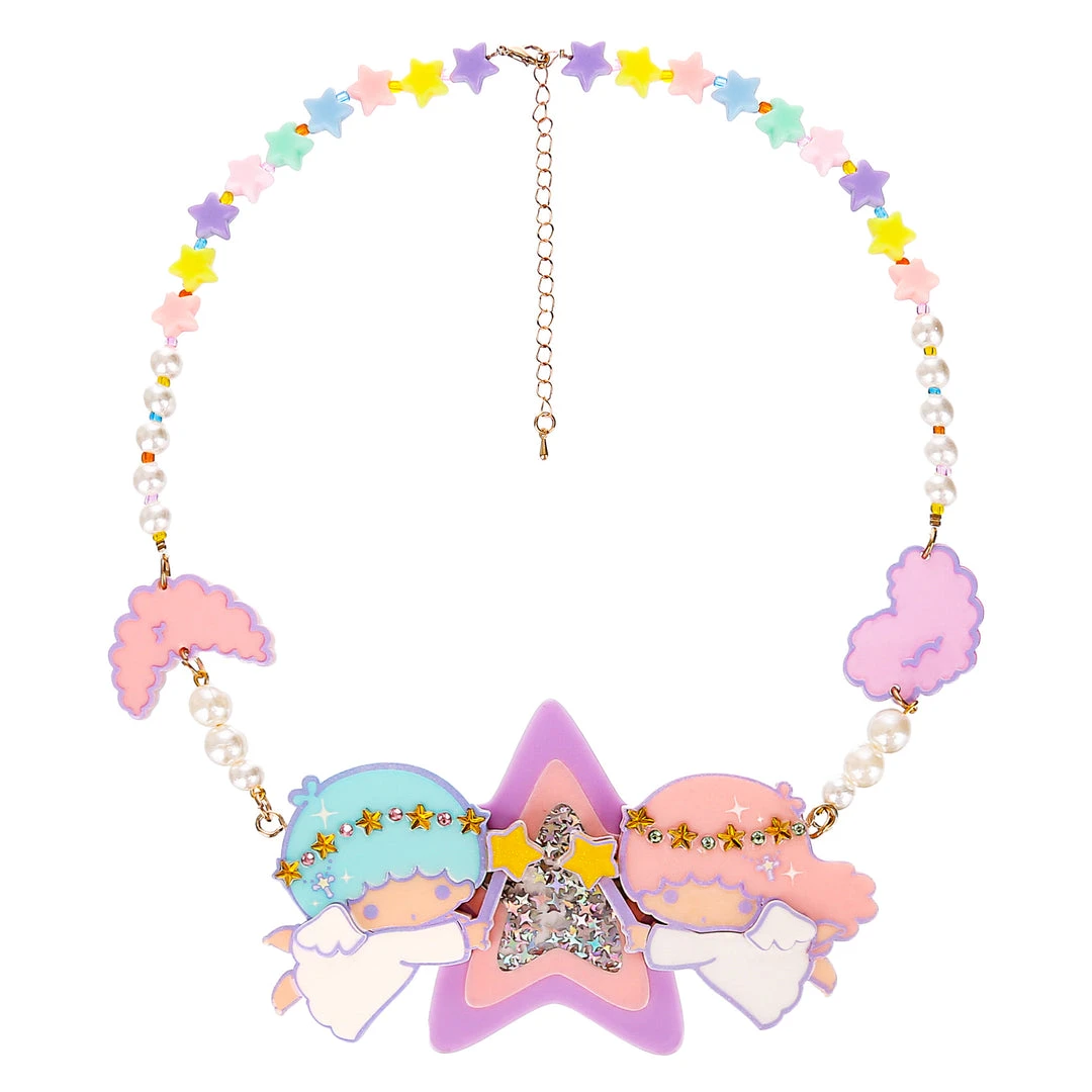 Characters LittleTwinStars Irregular Choice Magic Sight Necklace 3 Characters LittleTwinStars Irregular Choice Magic Sight Necklace