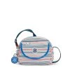 Kipling Retail, LLC Characters Hello Kitty X Kipling Classic Stripes Stelma Crossbody Bag