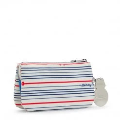 Kipling Retail, LLC Hello Kitty X Kipling Classic Stripes Zipper Pouch