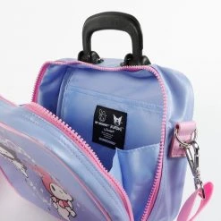 BIOWORLD My Melody & Kuromi X Dumbgood Mini Suitcase Bag Characters